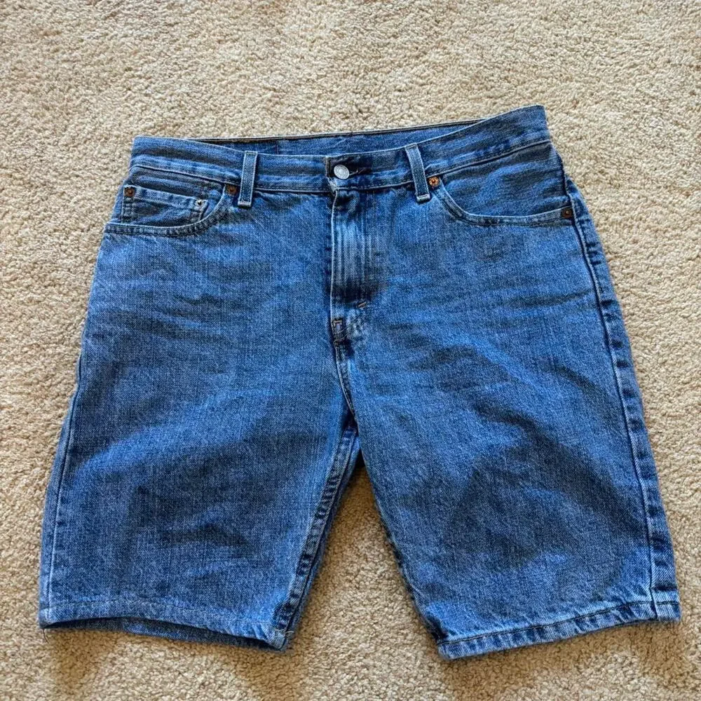 Levis blue denim jorts